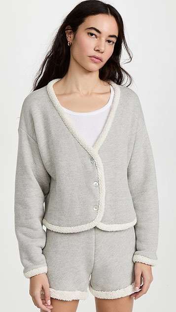French Terry Cardigan | Shopbop