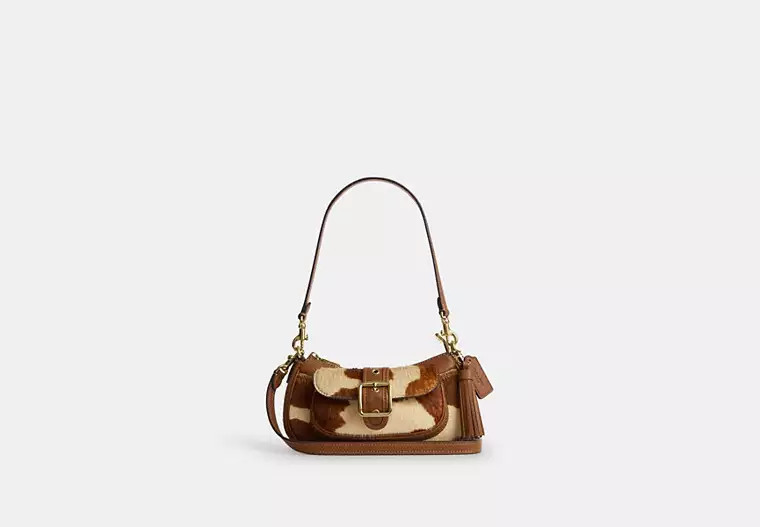 Ashton Mini Shoulder Bag In Haircalf With Cow Print | Bags | Coach | COACH® | Coach (US)