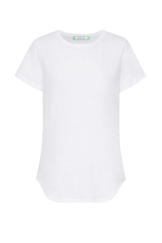 White Crew Neck Tee | Bohemian Traders