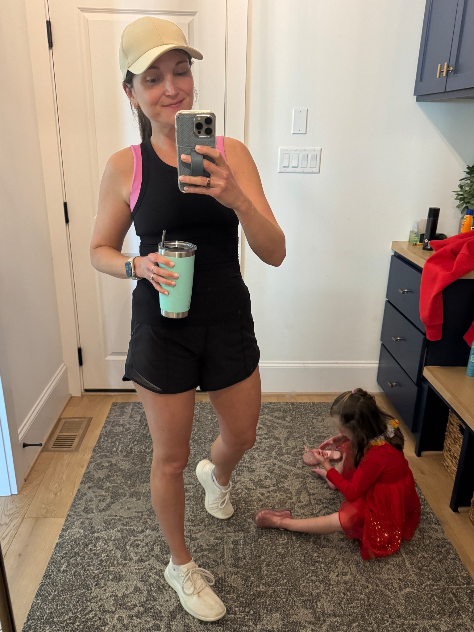 Today’s workout outfit. Lululemon align waist length racer back tank with Hotty Hot shorts. 🙌🏼

#LTKActive #LTKSeasonal