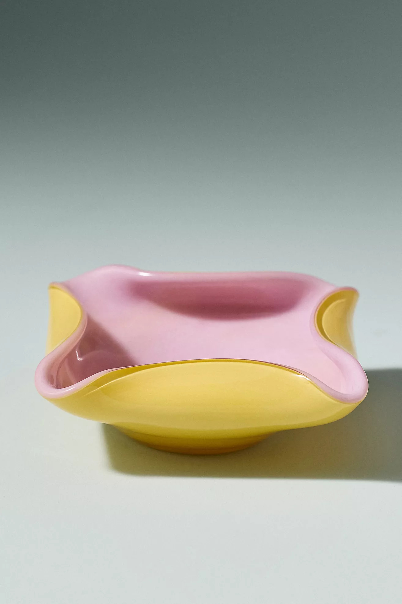 Folded Art Glass Trinket | Anthropologie (US)