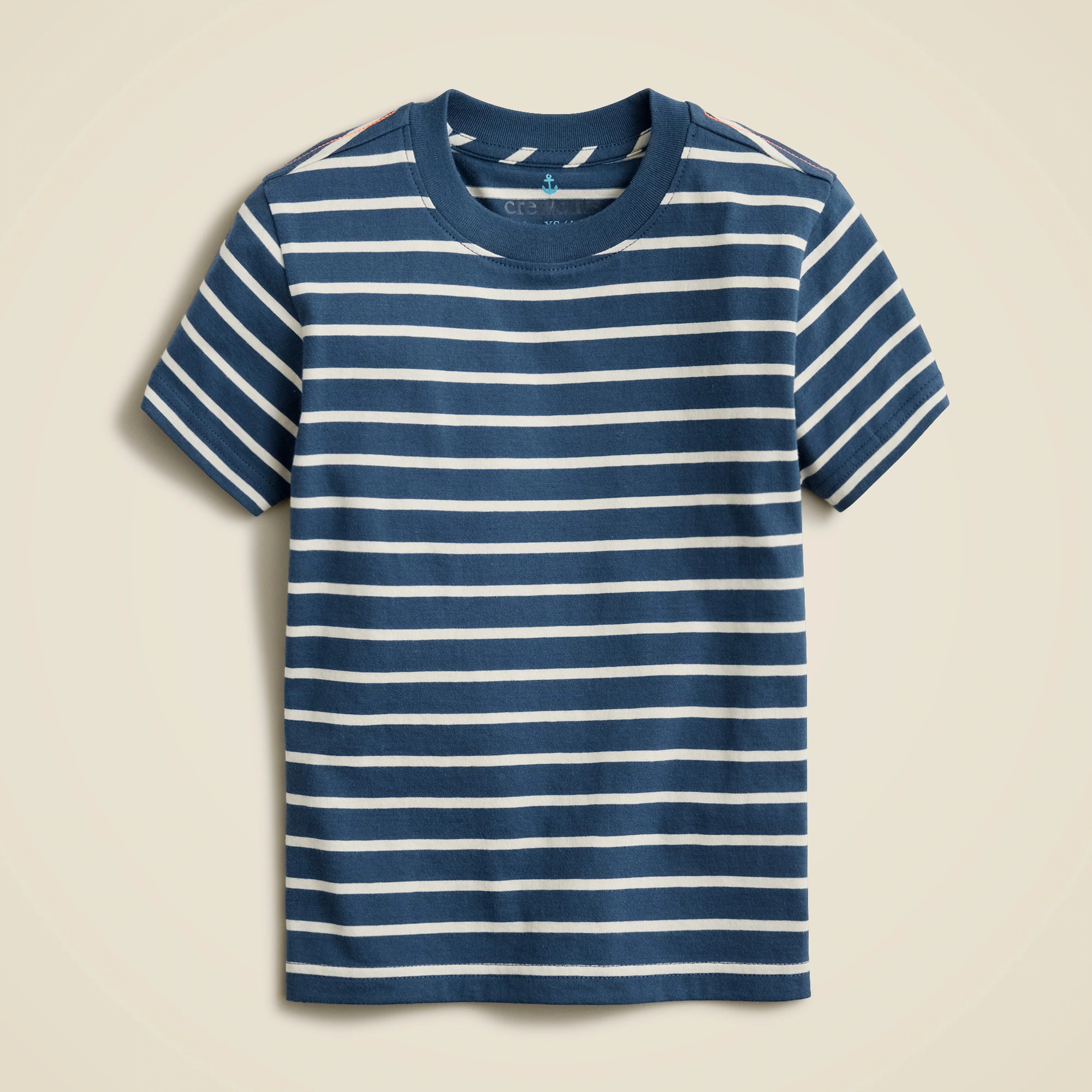 Kids' crewneck T-shirt in stripe | J. Crew US