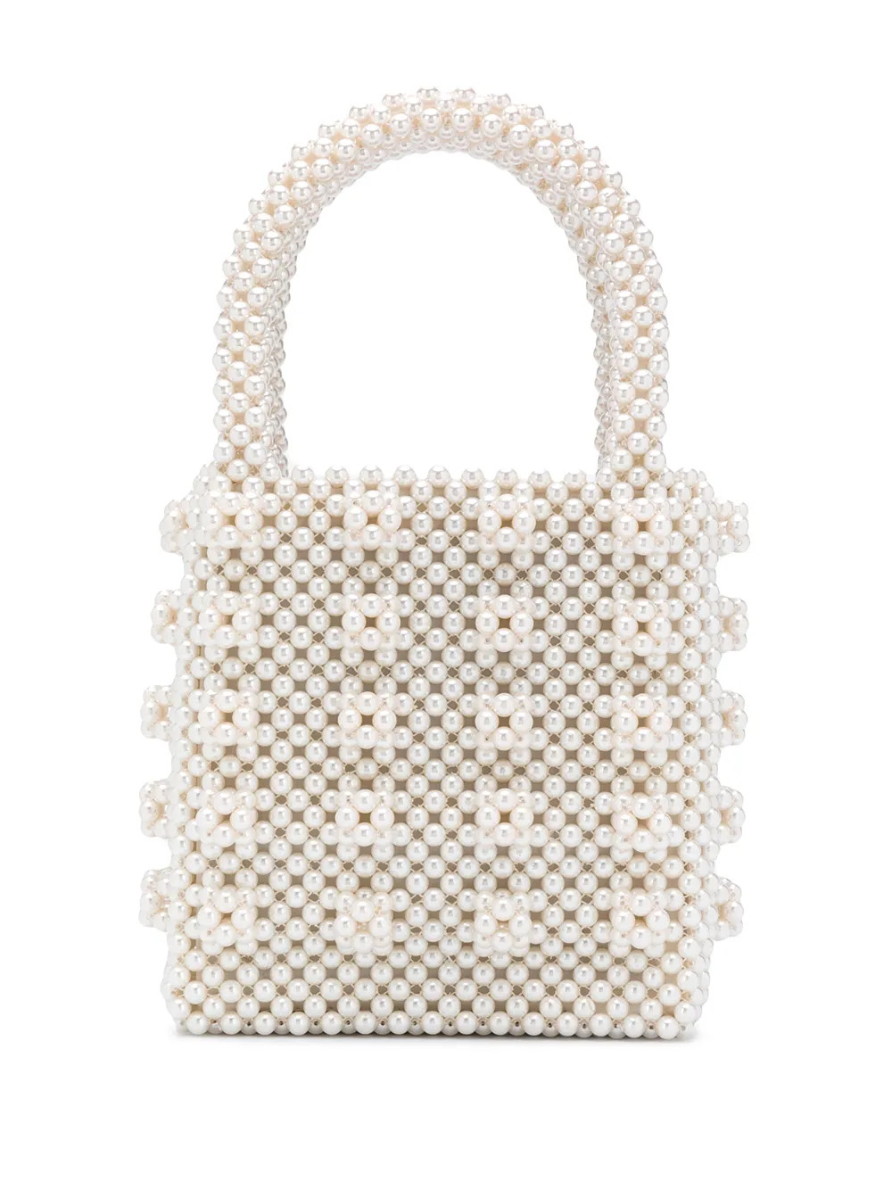 Antonia pearl-embellished tote | Farfetch (US)
