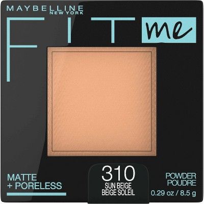 Maybelline Fit Me Matte + Poreless Pressed Powder - 310 Sun Beige - 0.29oz | Target