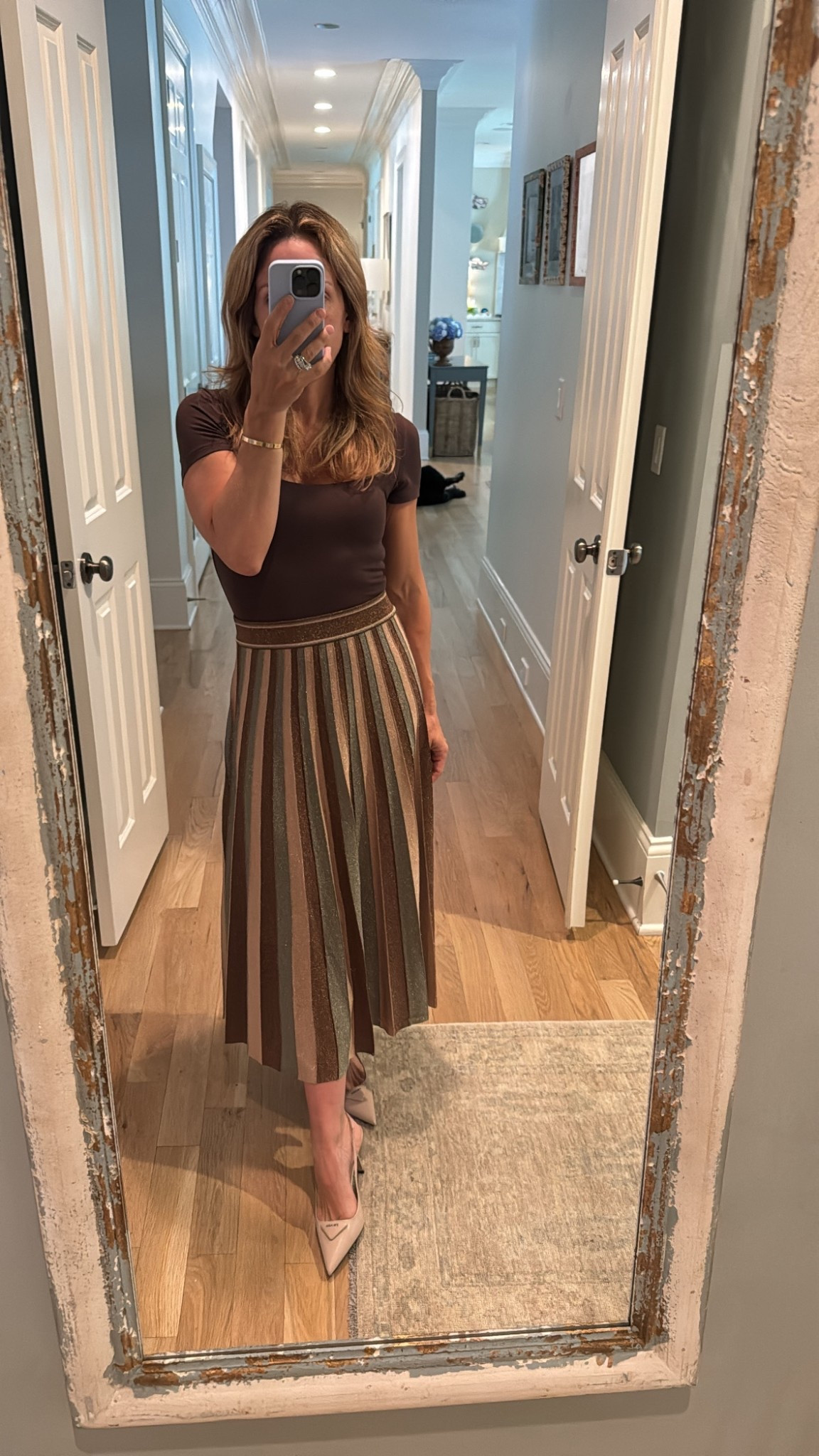 Cute skirt for fall! 

#LTKOver40 #LTKSeasonal #LTKPetite