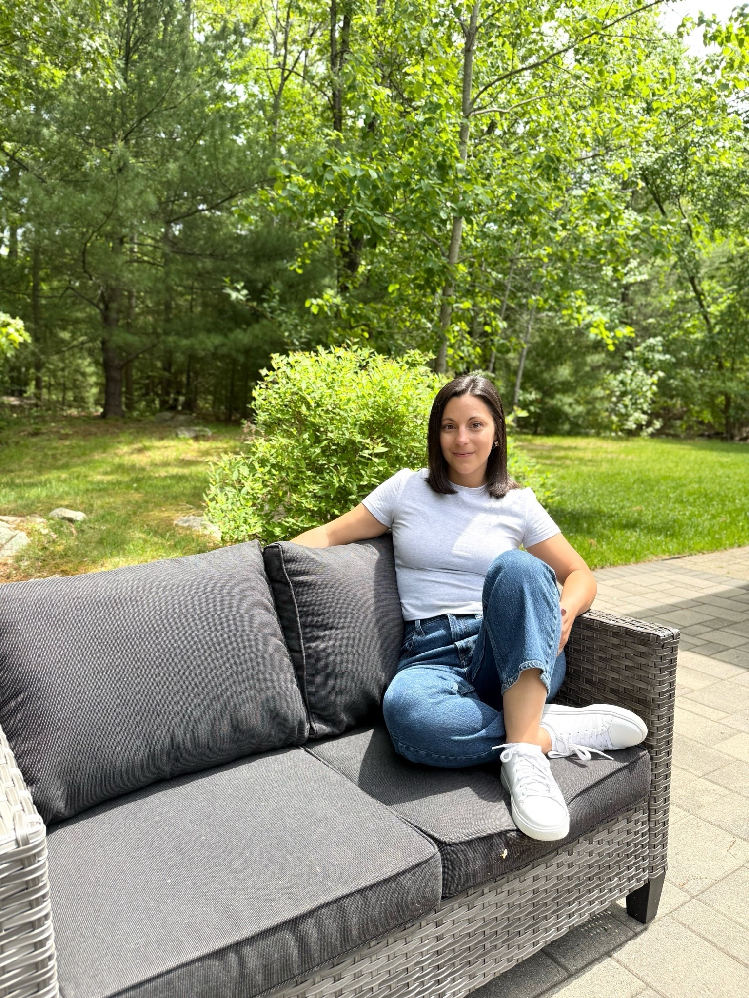 Some of my favorite basics - wearing size xs baby tee, 26 short cropped jeans, sneakers are true to size. For reference I am: 5ft, 118lbs.

Casual outfits
Petite outfits
Mom outfits
Basic tees
Cropped jeans
Petite jeans
Neutral outfits
White sneakers

@abercrombie 
#abercrombiepartner

#LTKPetite #LTKSeasonal #LTKxAbercrombie