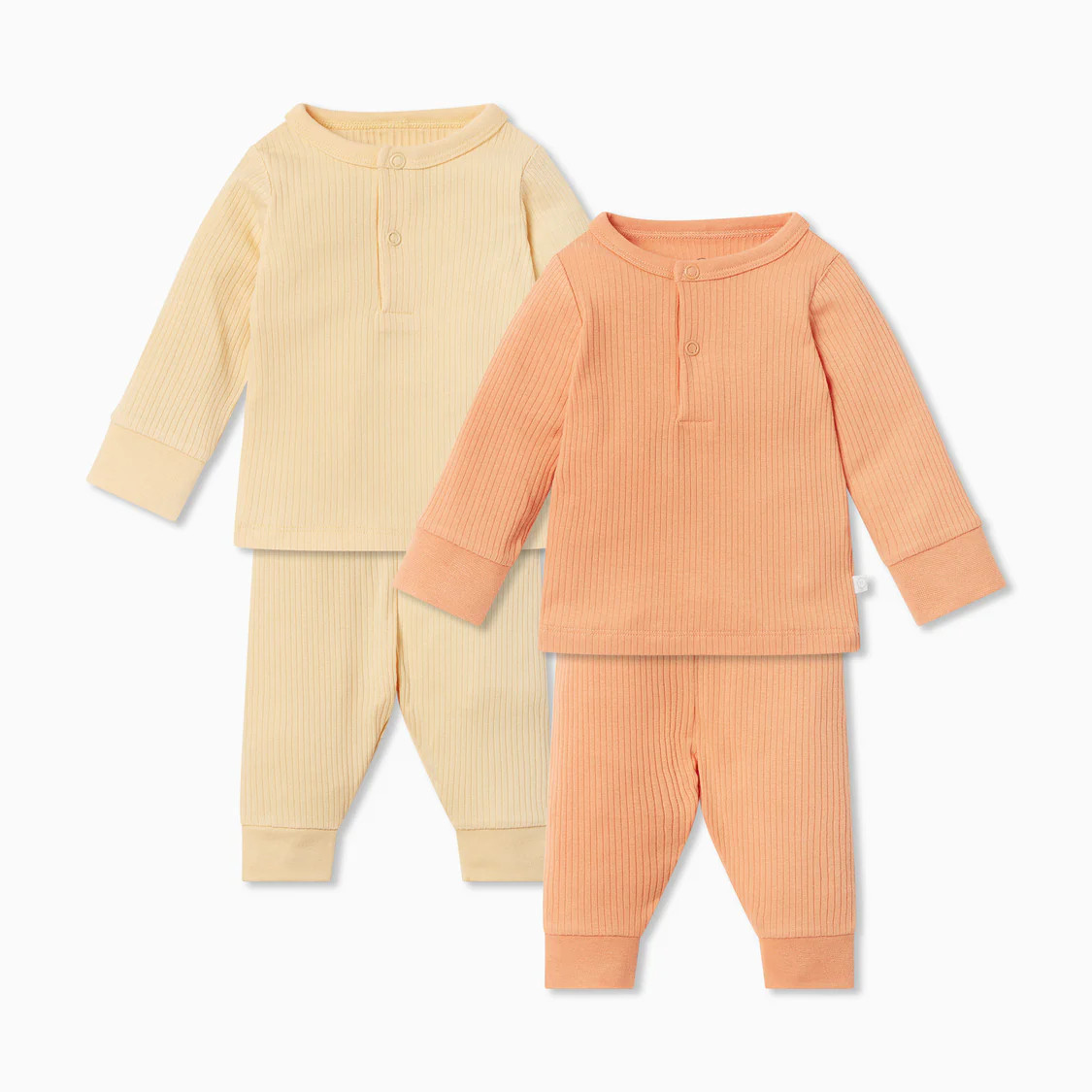 Ribbed Pajama Set 2 Pack | Baby Mori (US)