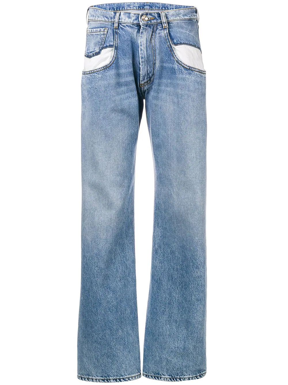 washed bootcut jeans | Farfetch (US)