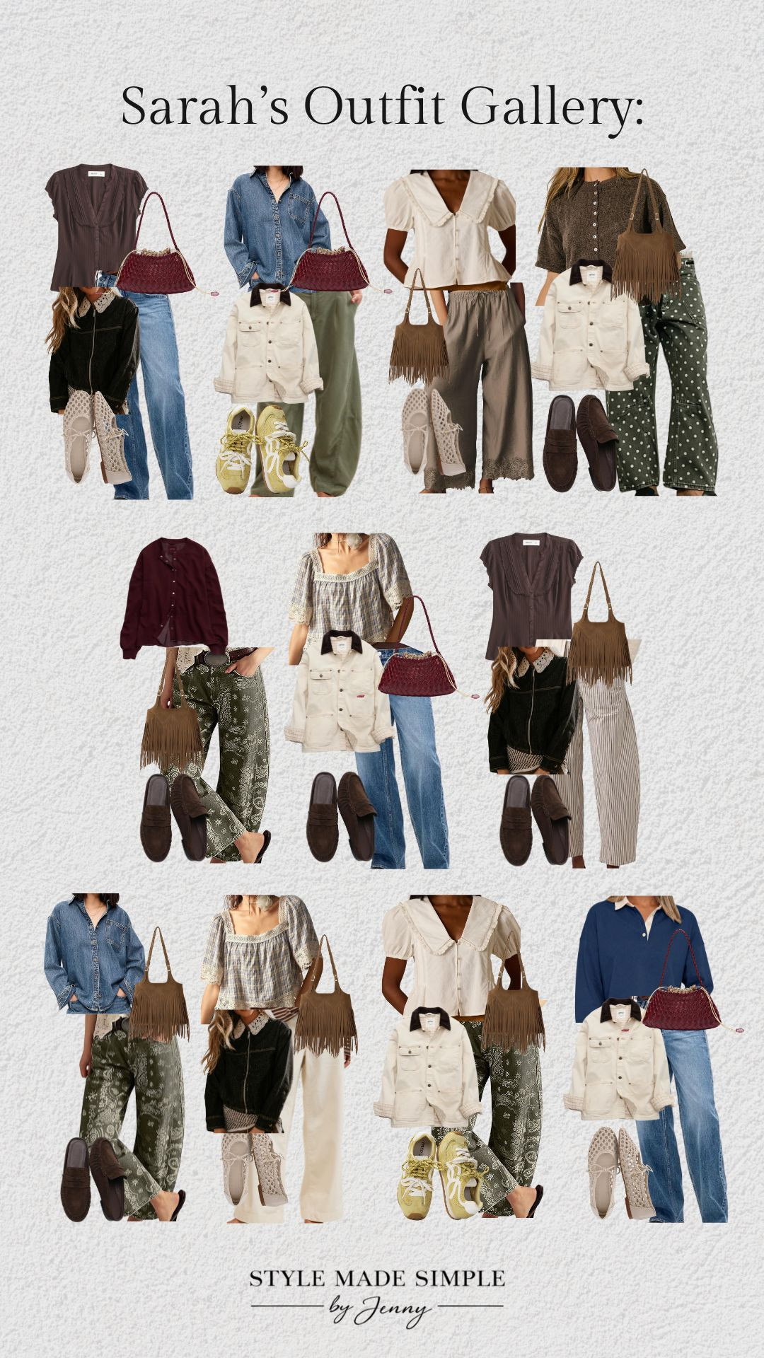 A custom capsule wardrobe for a busy mom who wanted casual everyday outfits that still felt elevated, feminine, and put together. 🤍

I styled versatile, quality pieces for school drop-offs, errands, working from home, kids’ activities, church, date nights, and everything in between, with shoes and accessories to make getting dressed even easier.

Want a wardrobe created specifically for your body type, lifestyle, personal style, and budget? Book your custom capsule wardrobe with me here: stylemadesimplebyjenny.com

pear shape outfits, capsule wardrobe for moms, mom outfit ideas, casual chic outfits, everyday outfits for women, elevated basics, church outfit ideas, date night outfits, fall capsule wardrobe, personal stylist, custom capsule wardrobe 

 