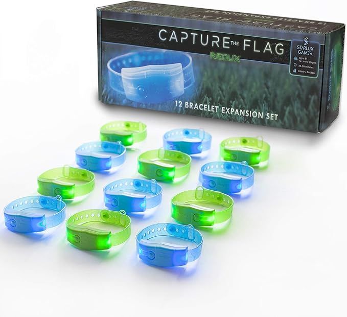 Starlux Games: Capture the Flag Redux - Glow-in-The-Dark Bracelet Expansion Set | Add up to 12 Ad... | Amazon (US)