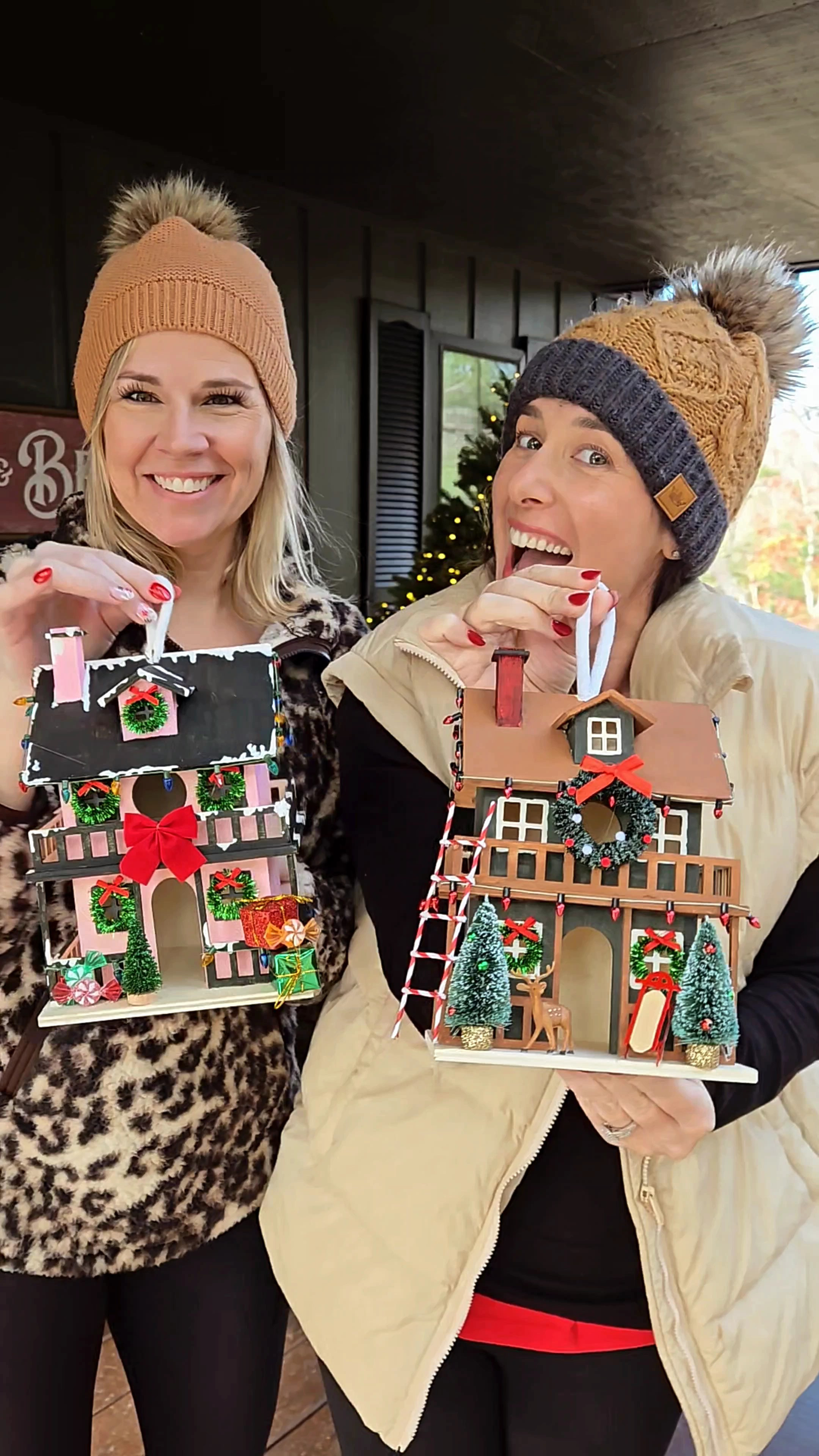 DIY Christmas Village Houses 

#LTKHoliday