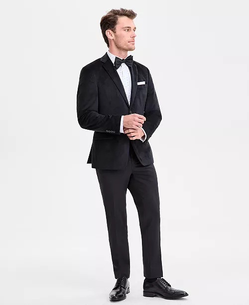 Bar III Men's Slim-Fit Velvet Sport Coat, Exclusively at Macy's - Macy's | Macy's