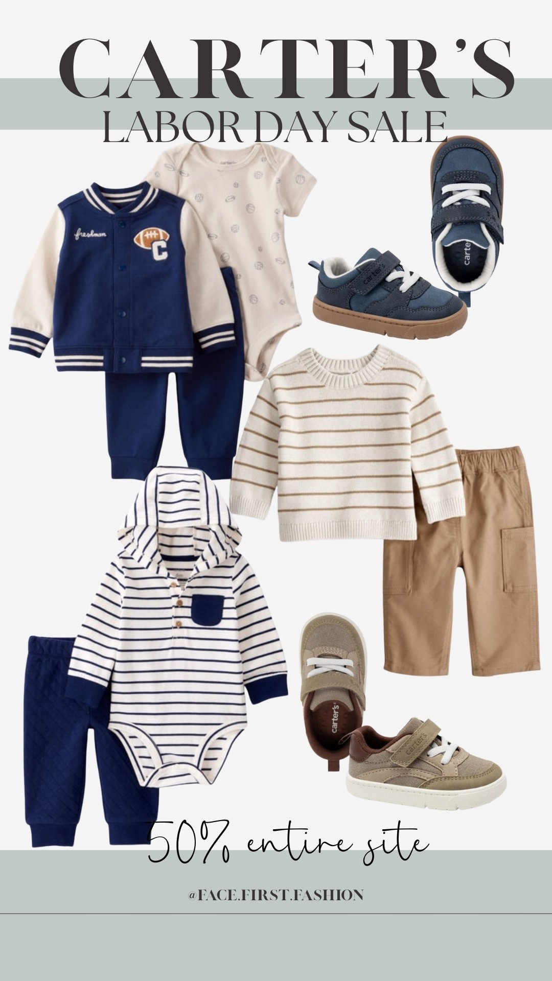  Carters Labor Day weekend sales begin! 50% off entire store!

#LTKFindsUnder50 #LTKSaleAlert #LTKKids