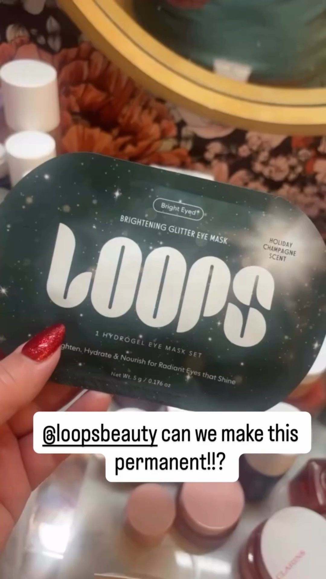 @loopsbeauty can we make this permanent!!?
