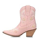 Dingo Boots Women's Primrose Fashion Boot, Pink, 9.5 | Amazon (US)