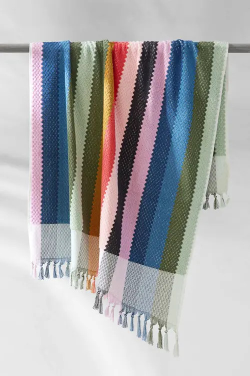 Cesta Collective Beach Towel in Mosaica Rainbow at Nordstrom | Nordstrom