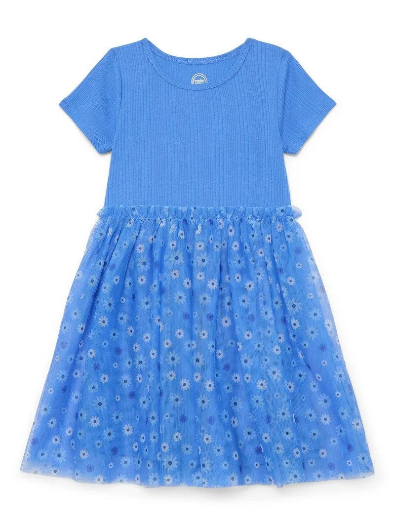 Wonder Nation Girls Tutu Dress, Sizes 4-18 & Plus | Walmart (US)