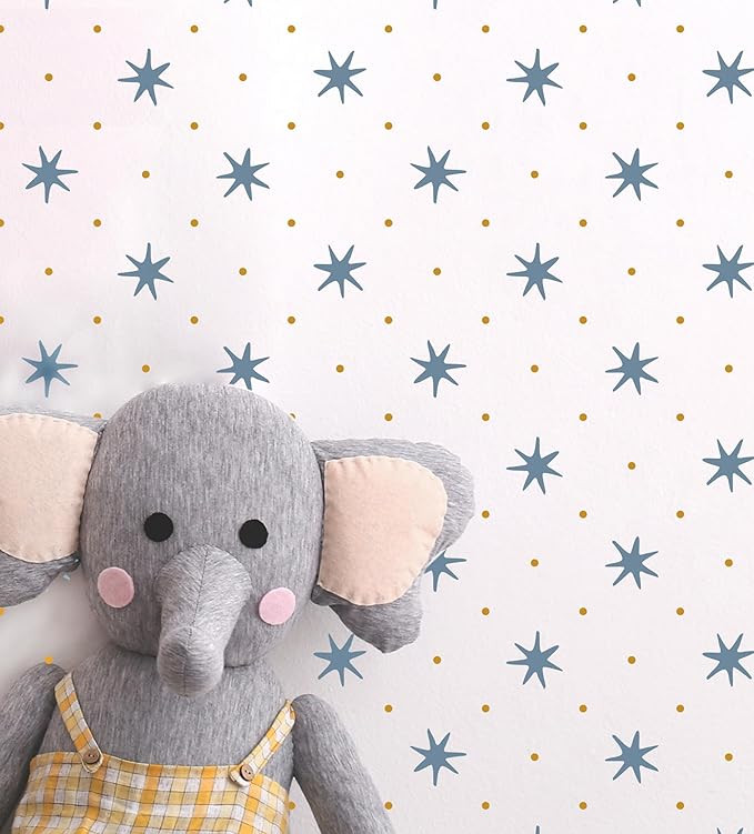 STENCILIT® Celestial Wall Stencil for Painting - 2-Pack 15x27 in Stencil, Geometric Wall Stencil... | Amazon (US)