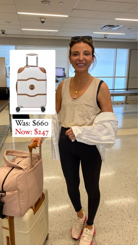 Delsey Chatelet Air Suitcase on sale for under $250! Travel, travel outfit, luggage, carry on bag, duffel, airport style, aerie offline leggings, aerie sale 

#LTKtravel #LTKfit #LTKsalealert