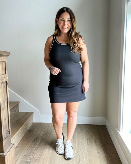 SUMMER Athletic Dress 

Fit tips: athletic dress runs small need XL 

Summer  summer outfit  midsize fashion  midsize style  tennis dress  activewear  summer athletic dress  summer athleisure  the recruiter mom  

#LTKMidsize #LTKFitness #LTKOver40