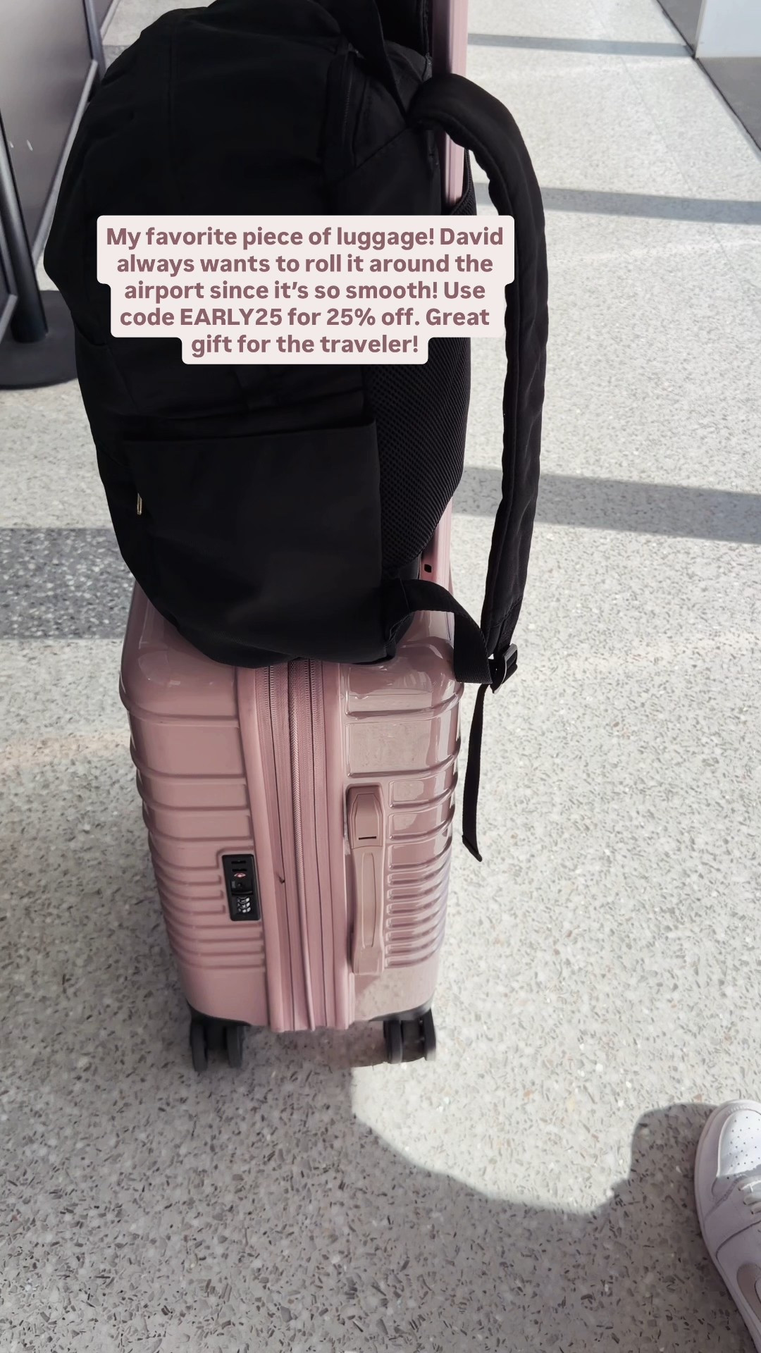 Use code early25 for 25% off my suitcase!
Also linked my machine washable book bag - I have the older version from the same brand!

#LTKGiftGuide #LTKHoliday #LTKTravel