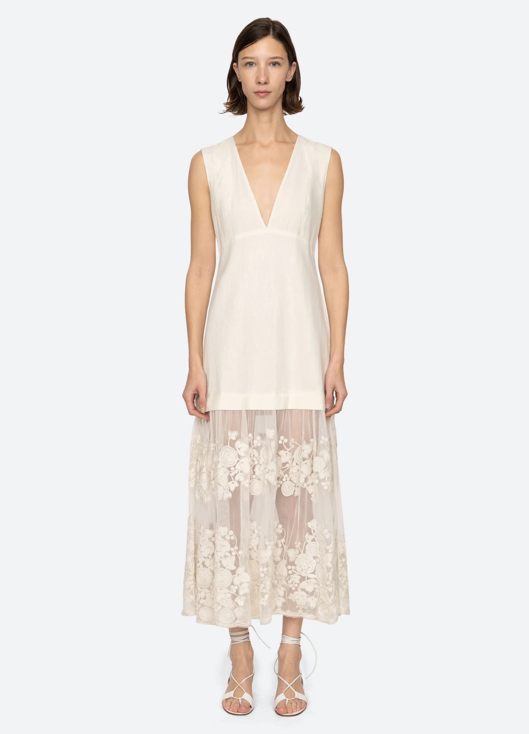 Arielle V-Neck Dress | Sea New York