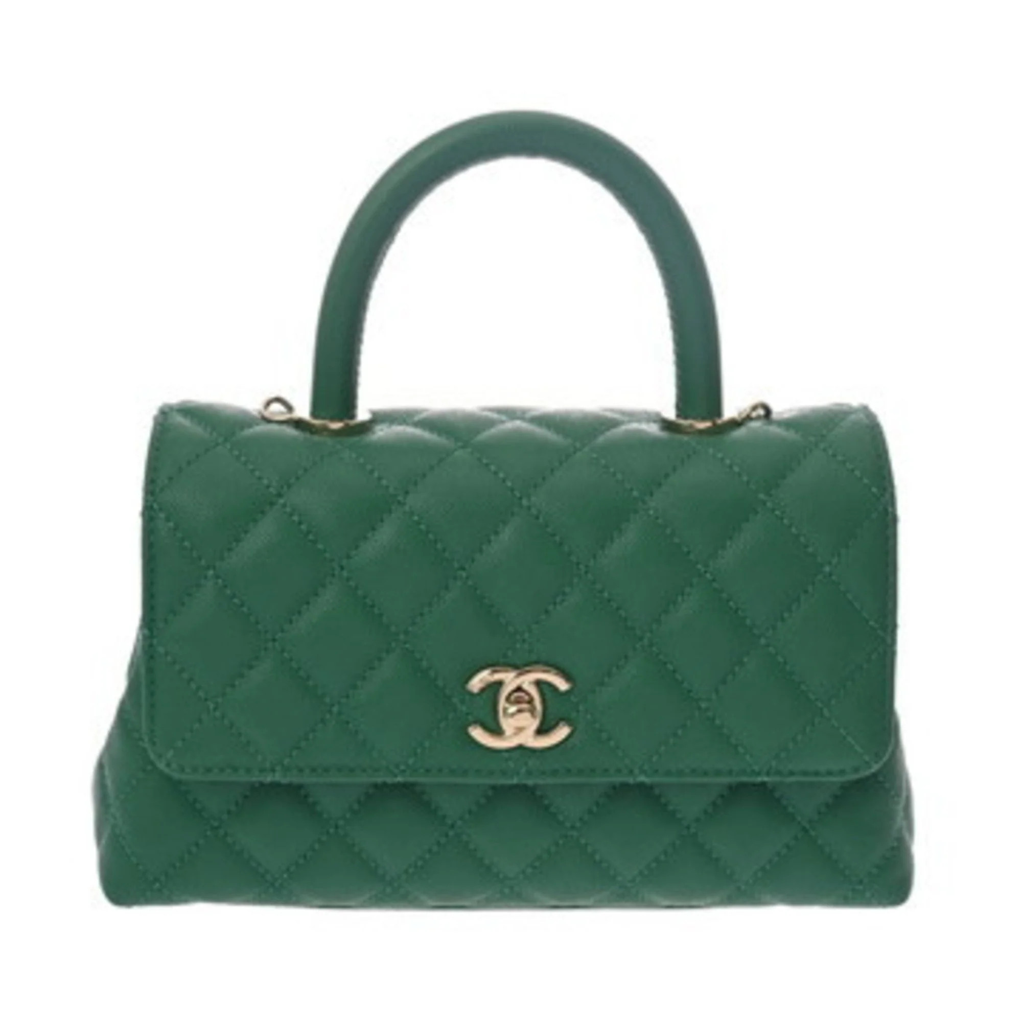 Chanel Grained Calfskin Handbag (Pre-Owned) | Shop Simon