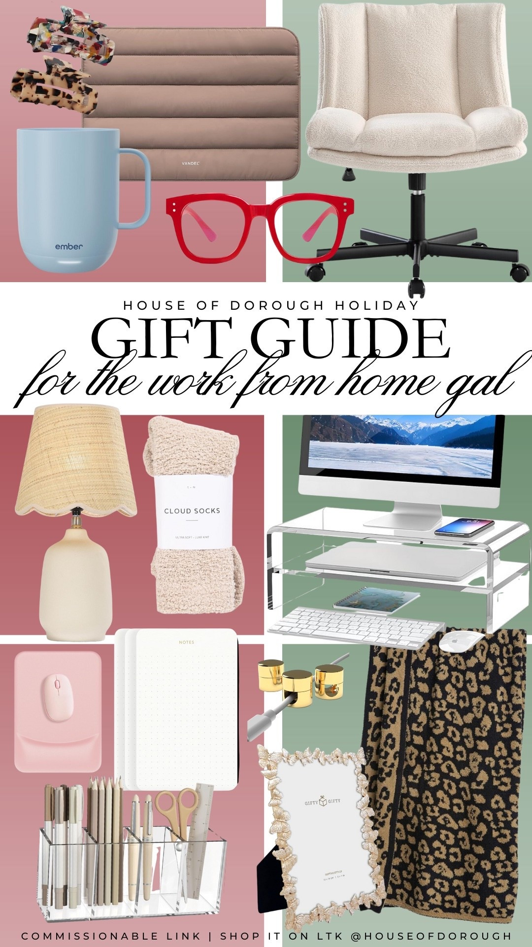 Gift ideas for the work from home gal coming from a work from home gal 😘 these are simple and amazing gifts all from amazon! 

Gift guide, gifts for her, work from home essentials, holiday gift guide, office essentials, desk essentialss

#LTKHome #LTKHoliday #LTKGiftGuide