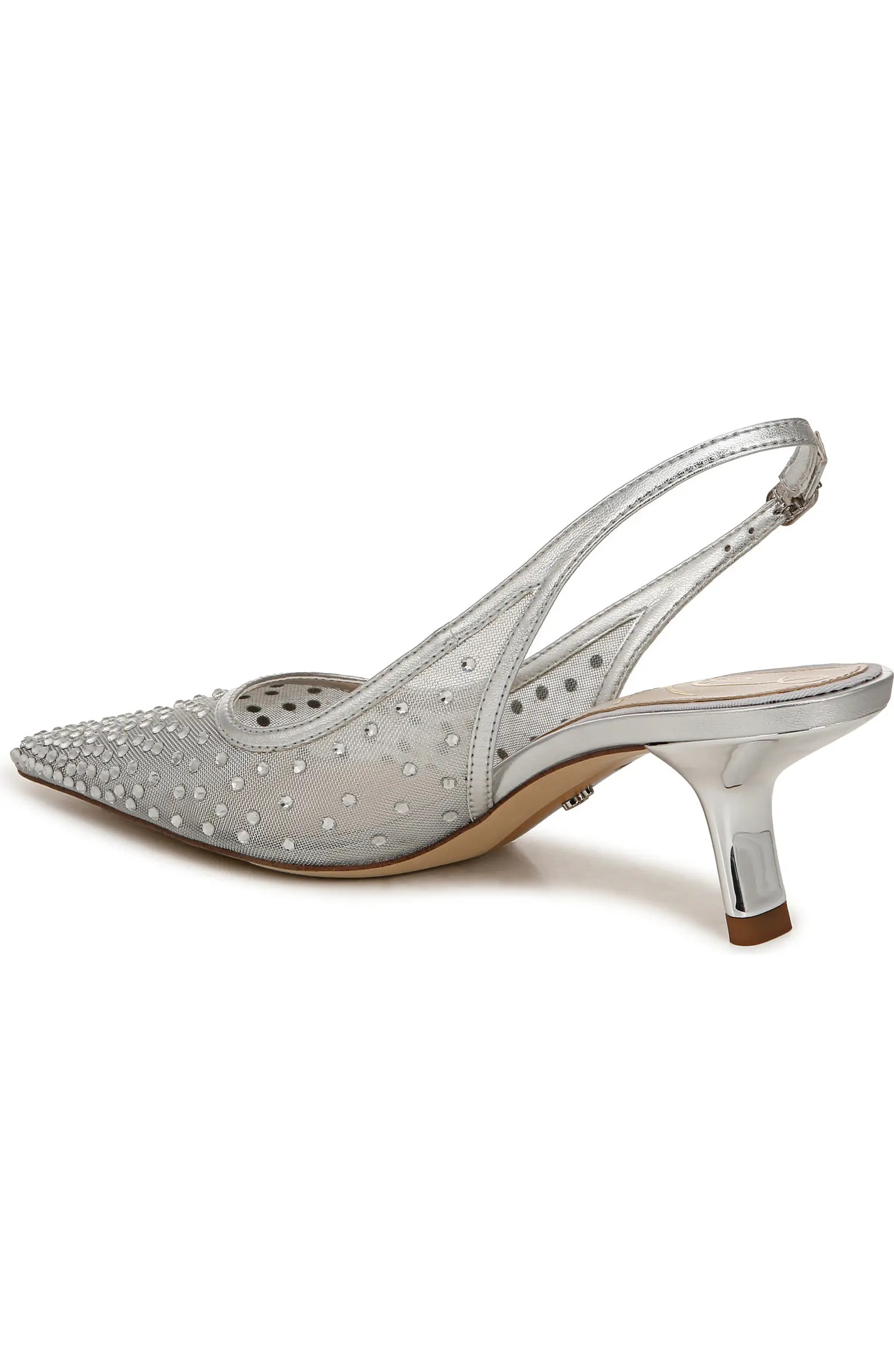 Sam Edelman Bianka Slingback Mesh Pointed Toe Pump (Women) | Nordstrom | Nordstrom