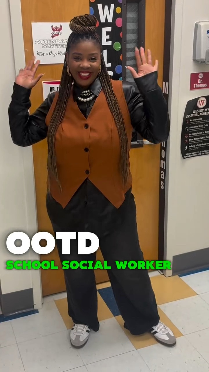 Don’t yell at me 😫😭

I know it’s not fashion Friday but babyyyy this past week was A LOT! lol 😂 so I missed my Friday post so here we go lol 

School was school! My step team had a performance Friday and it was my college homecoming ❤️🖤 CAU!!! & my son had a football game…So yeah your girl was busy busy!

But that’s not going to stop us from showing up and it’s not going to stop us from being consistent. We can either complain or just get it done. It’s late…but we getting it done!

As always if you need links, let me know. It’s located on my LTK 🥰

#schoolsocialworker #socialworkers #lcsw #lmsw #msw #bsw #dsw #counselors #educatorlife #blackeducatorsmatter