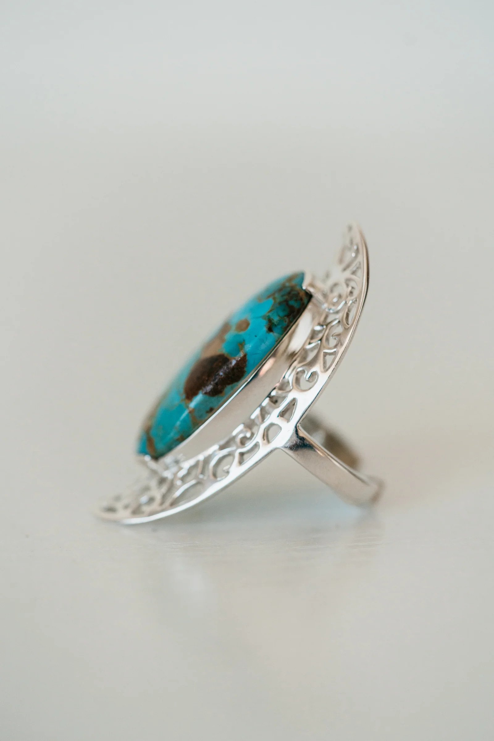 Larson Ring | Turquoise | Goldie Lew Jewelry