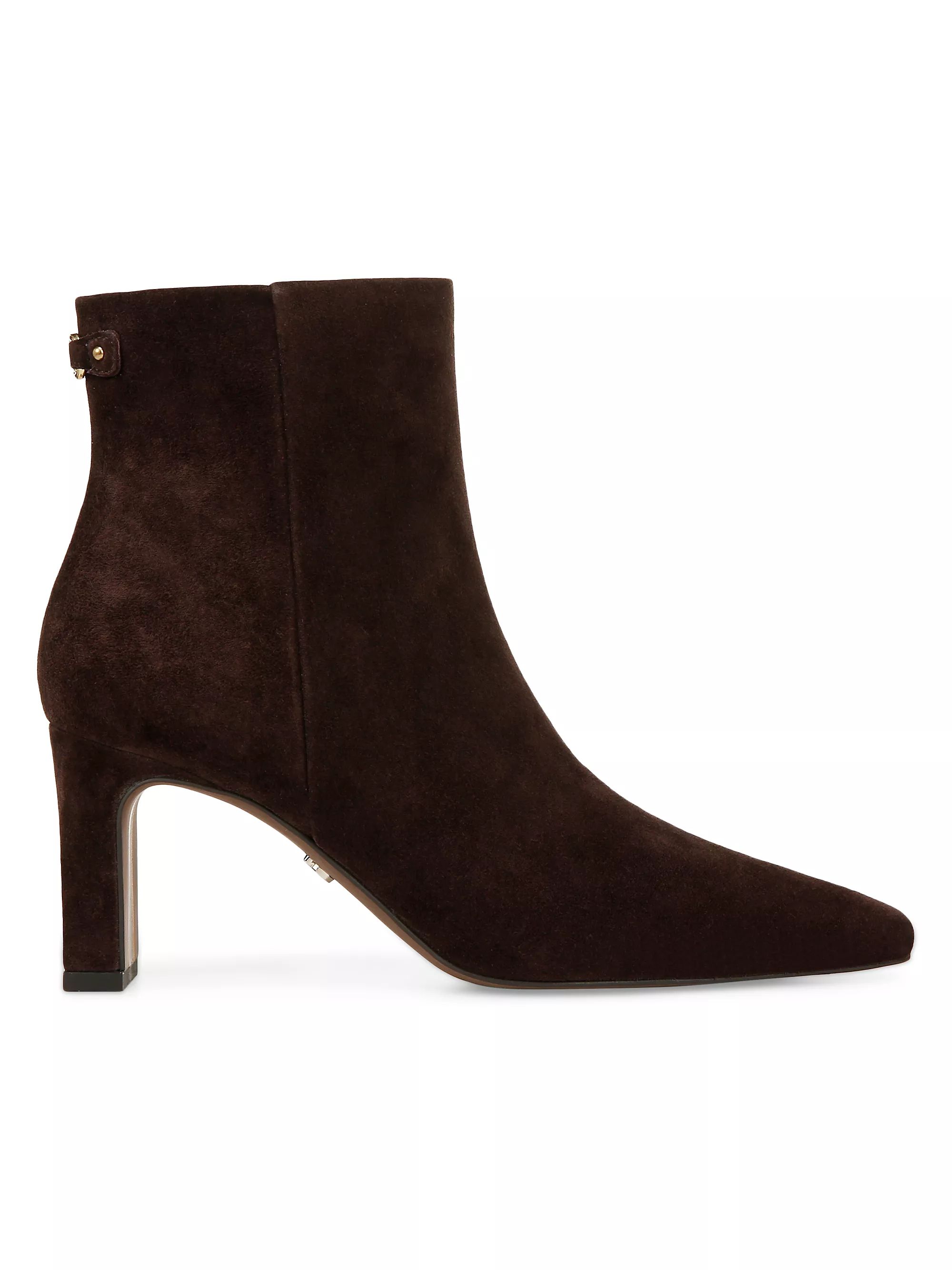 Saige 70MM Leather Booties | Saks Fifth Avenue