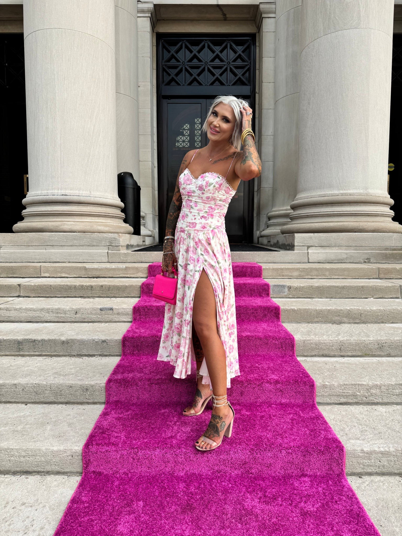 Convention pink dress 

#LTKMidsize #LTKOver40 #LTKU