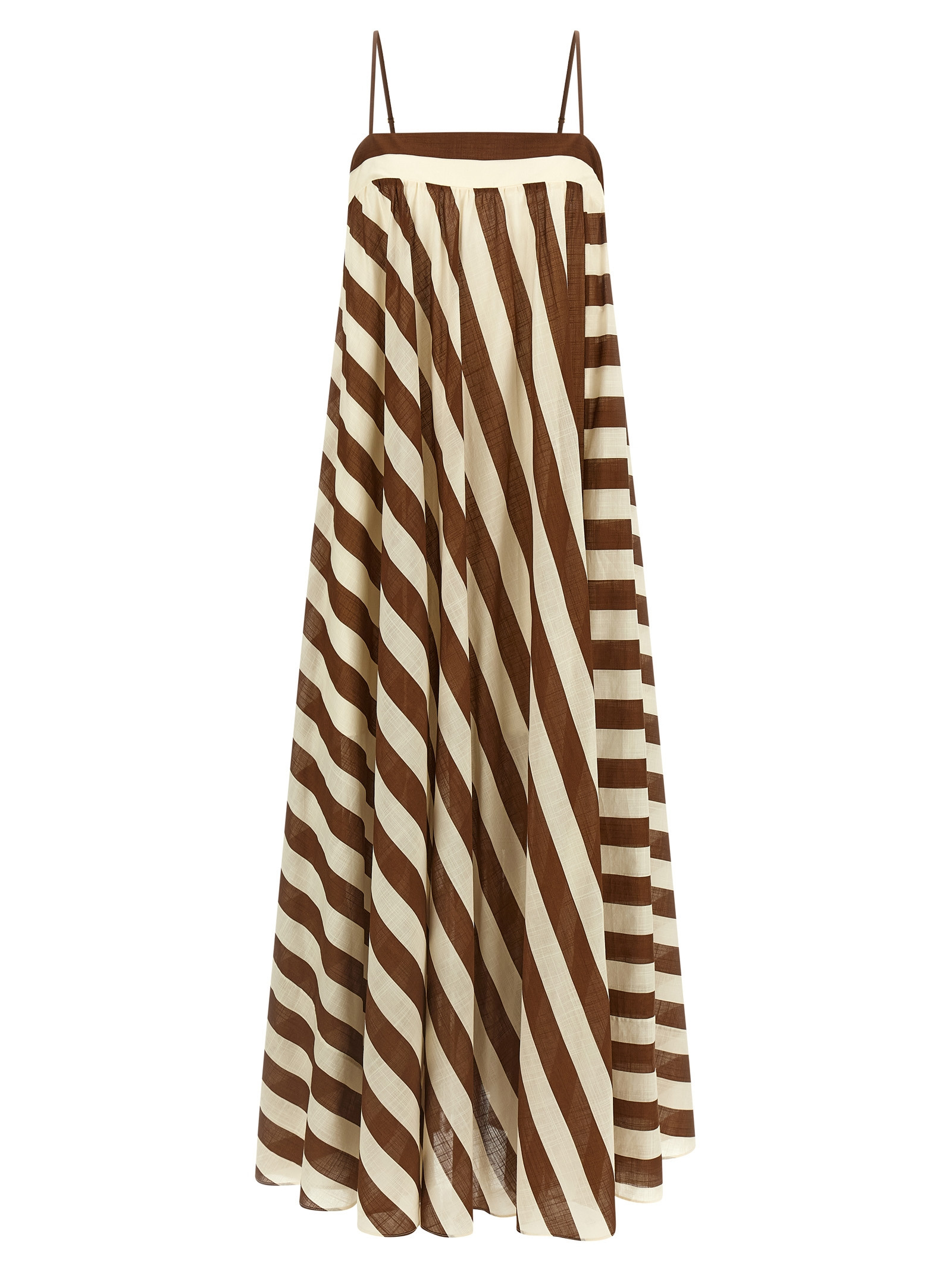 Zimmermann Daylight dress Brown Cotton - Women | Italist.com US