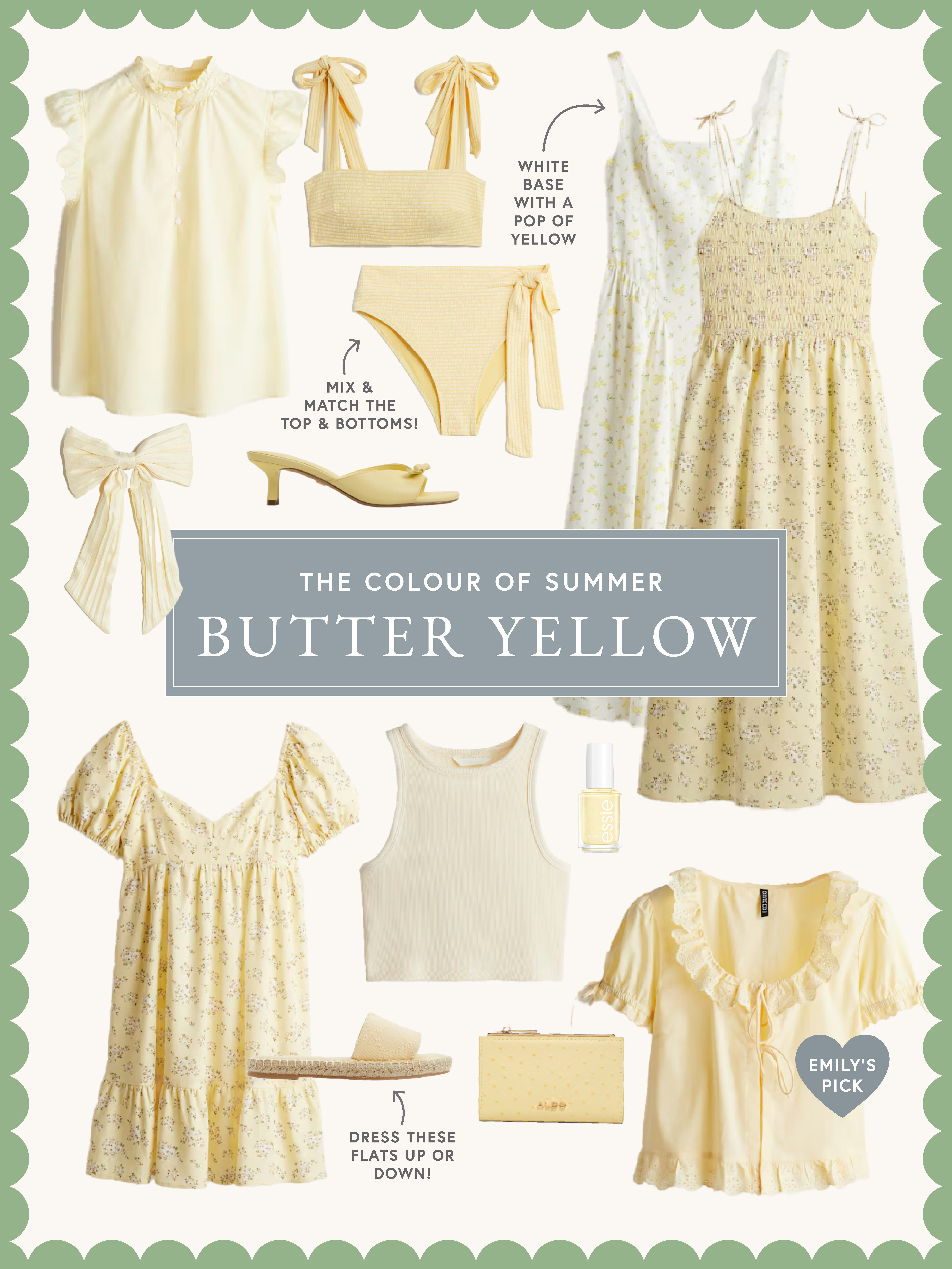 The colour of summer 2025: Butter Yellow 🧈 

 #LTKcanada #LTKsummer #LTKstyletip