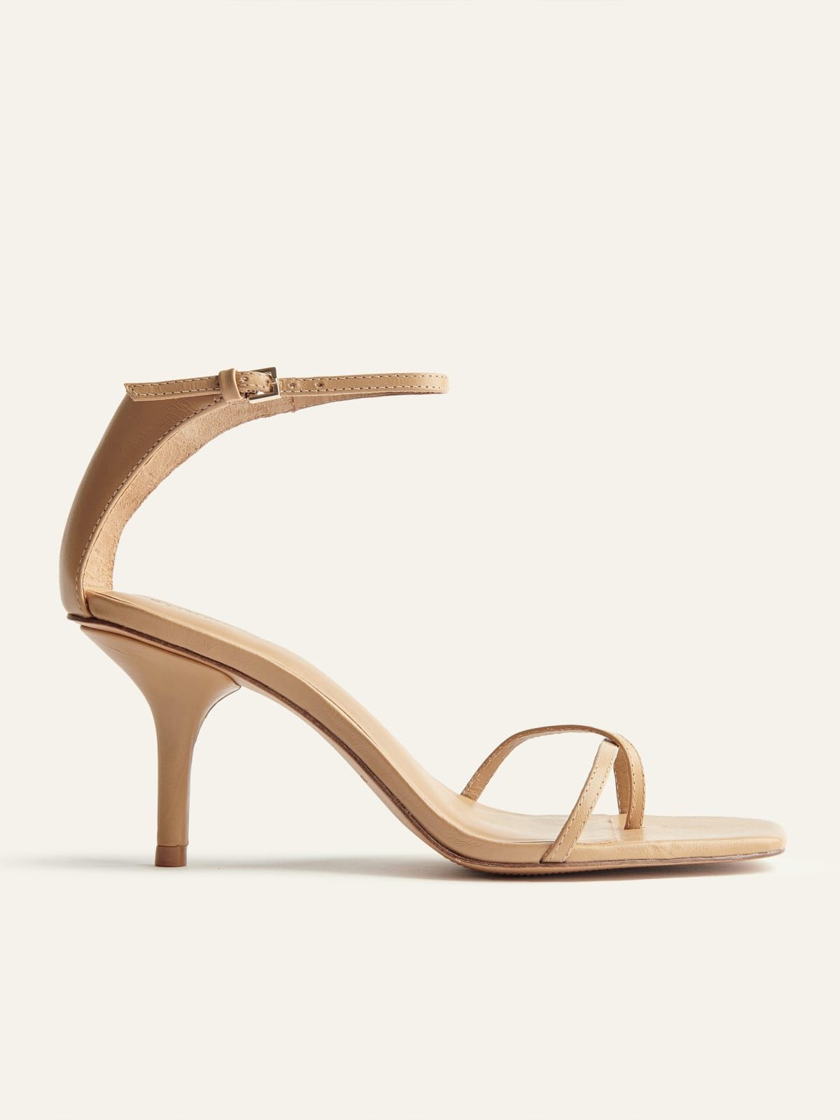 Gigi Strappy Mid Heel Sandal | Reformation (US & AU)