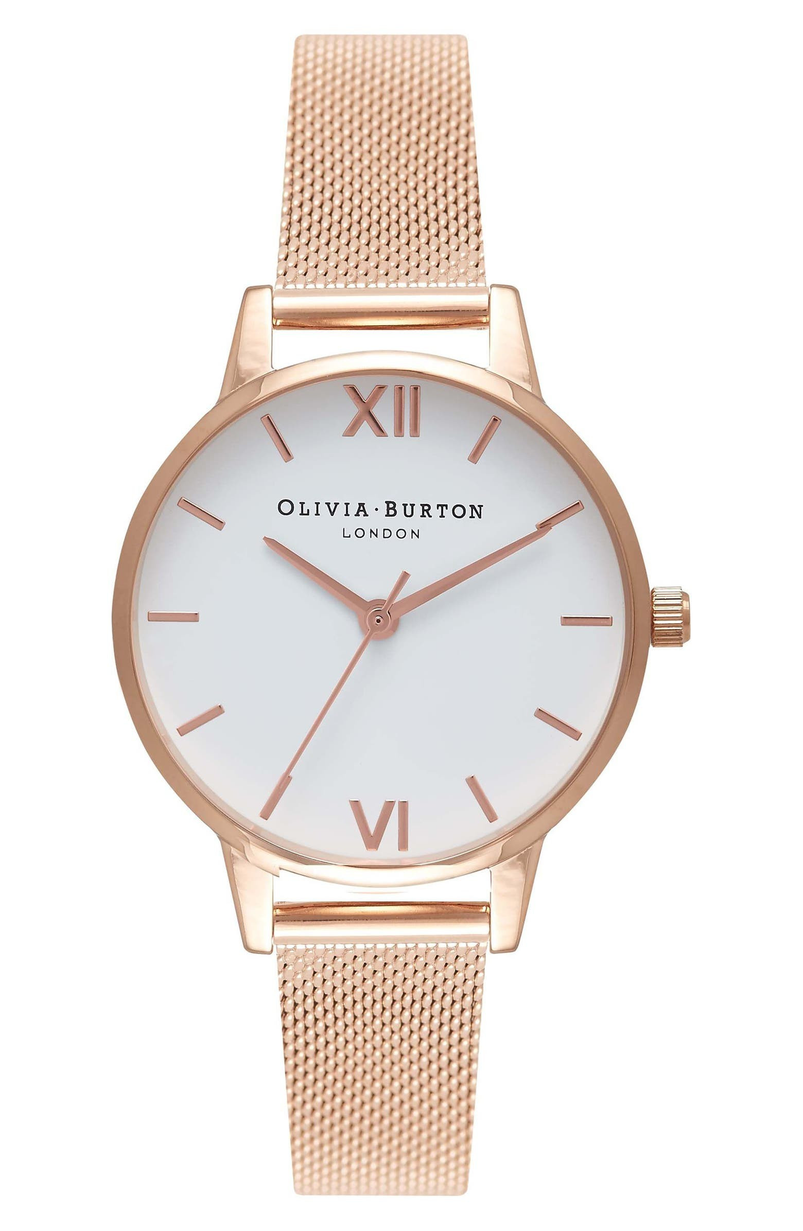 Mesh Strap Watch, 30mm | Nordstrom