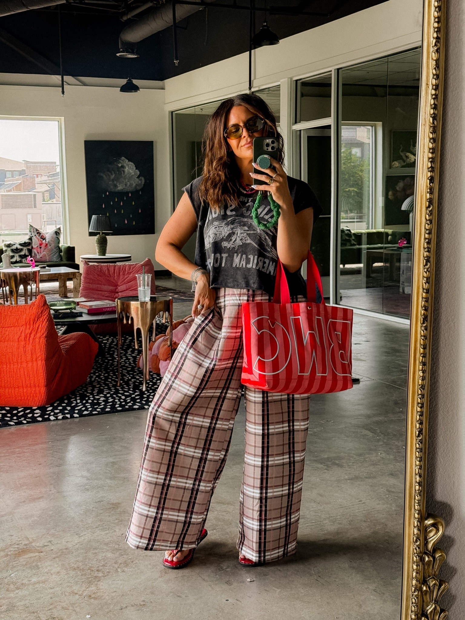 Top: large/xl
Pants: XL

#LTKootd #LTKOver40 #LTKMidsize