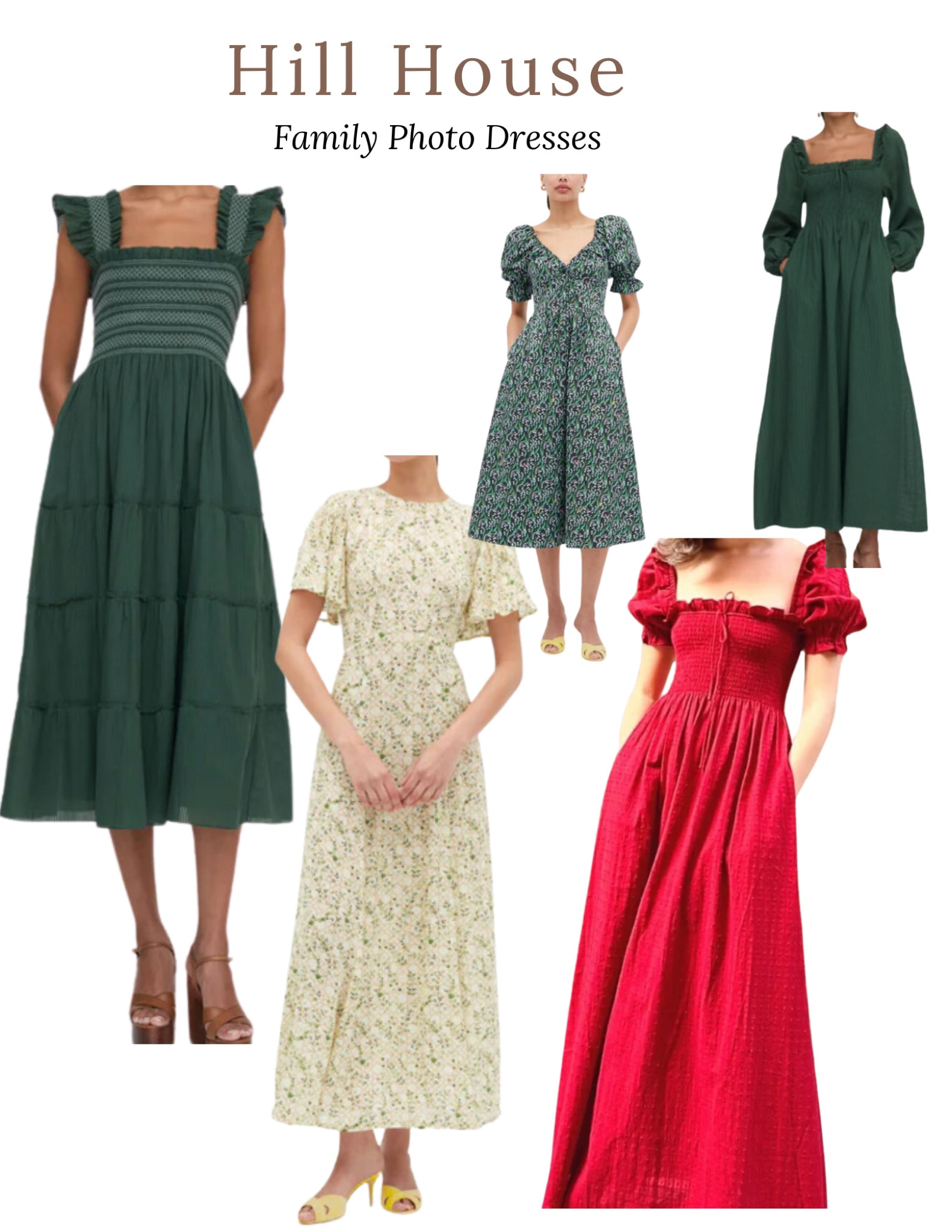 Family Photo Dresses from Hill House 

#LTKstyletip #LTKSeasonal #LTKbaby