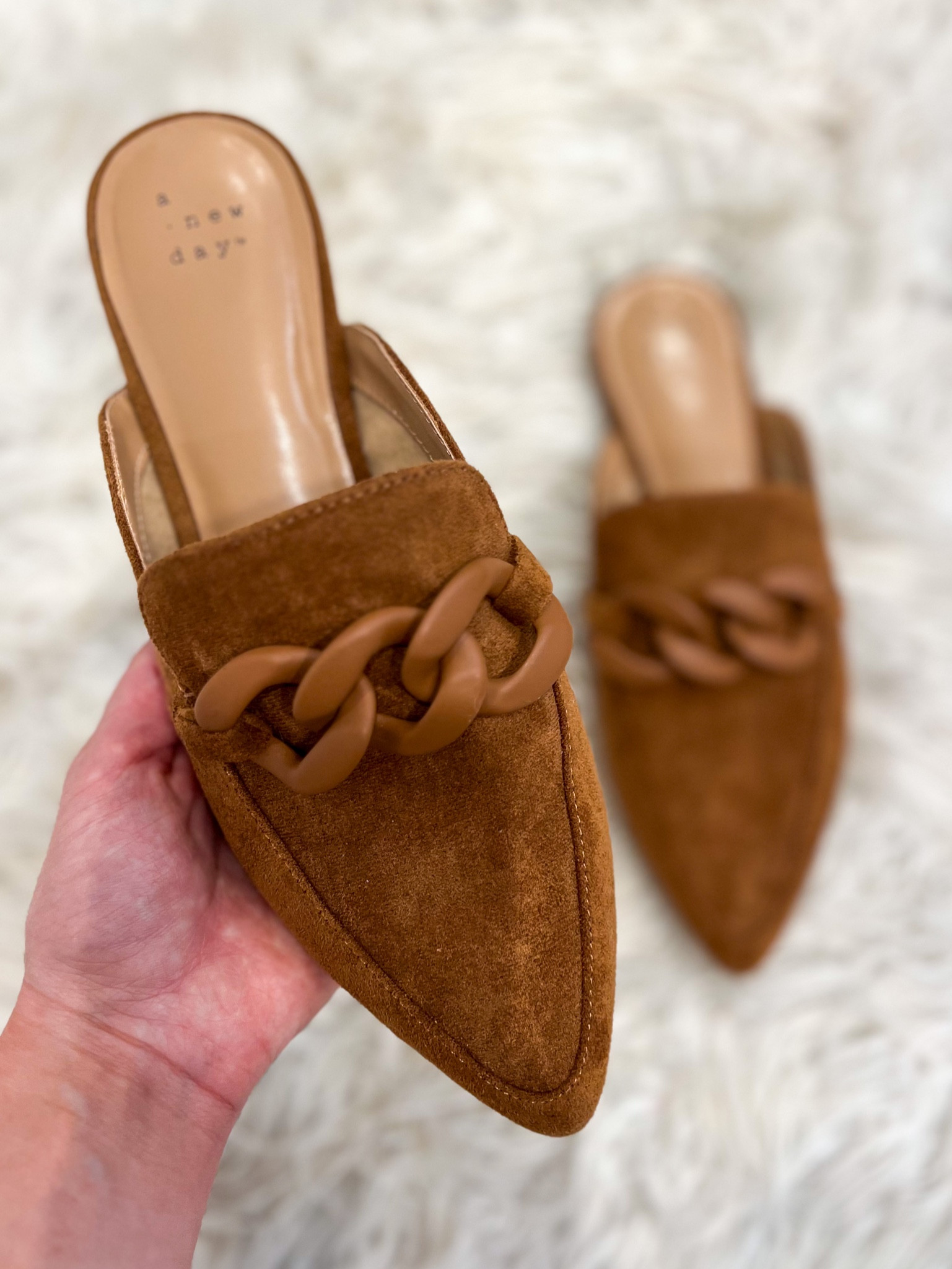 Target mules 
Size up half 

#LTKshoecrush