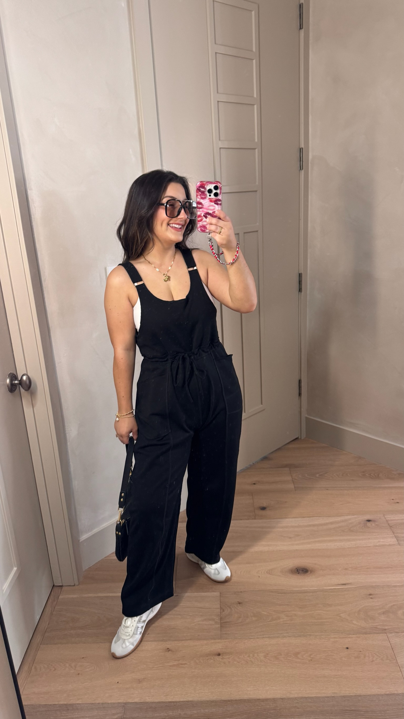 NEW! 
Jumpsuit from Amazon with cute mesh sneakers from Anthro!

Tank and jumpsuit size small 

5'0" 140lbs

 

 #LTKootd #LTKSaleAlert #LTKPetite