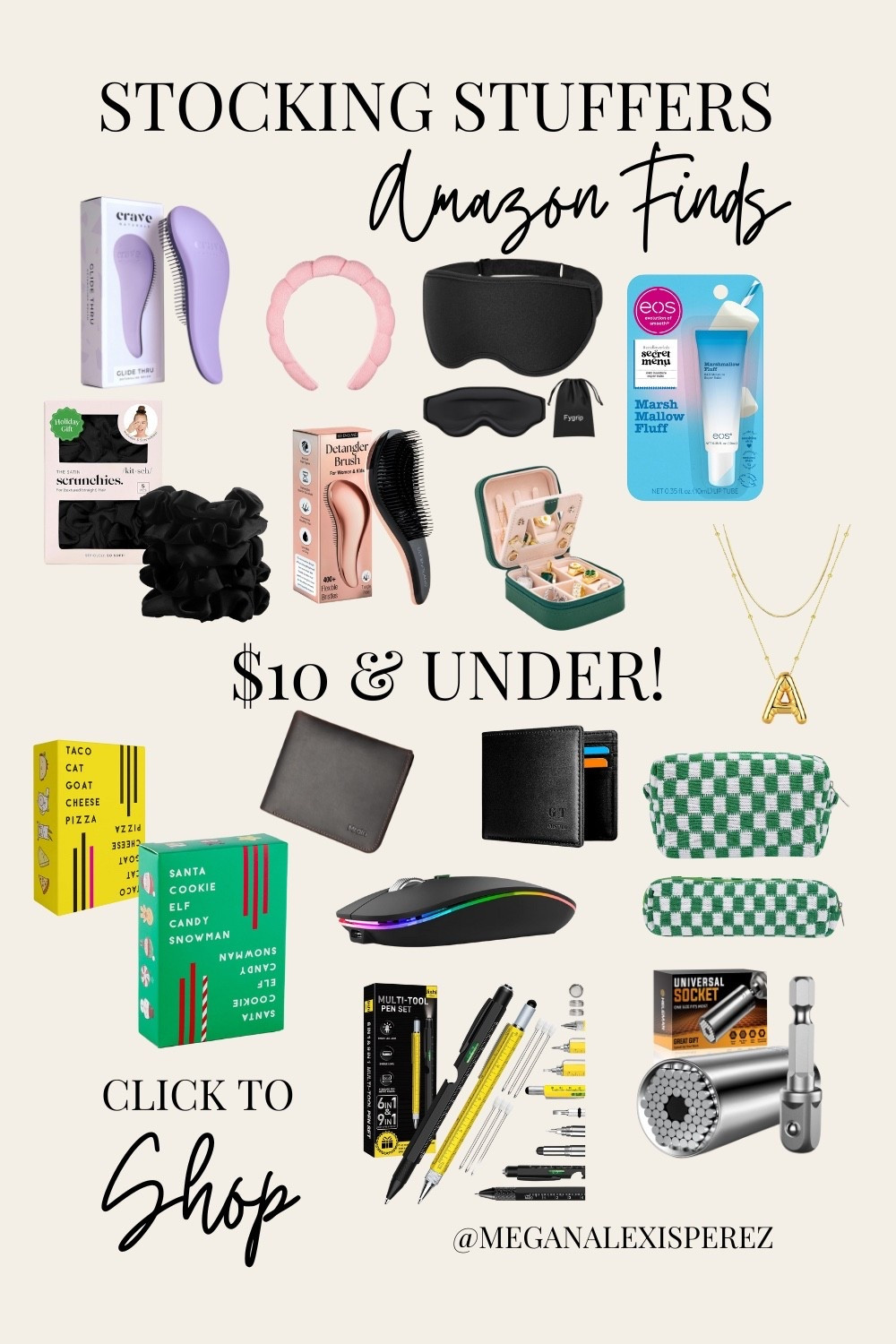 Stocking stuffers under $10 — great for teens, women & men! Beauty, tech, accessories & mini gifts. 

#LTKBeauty #LTKGiftGuide #LTKHoliday