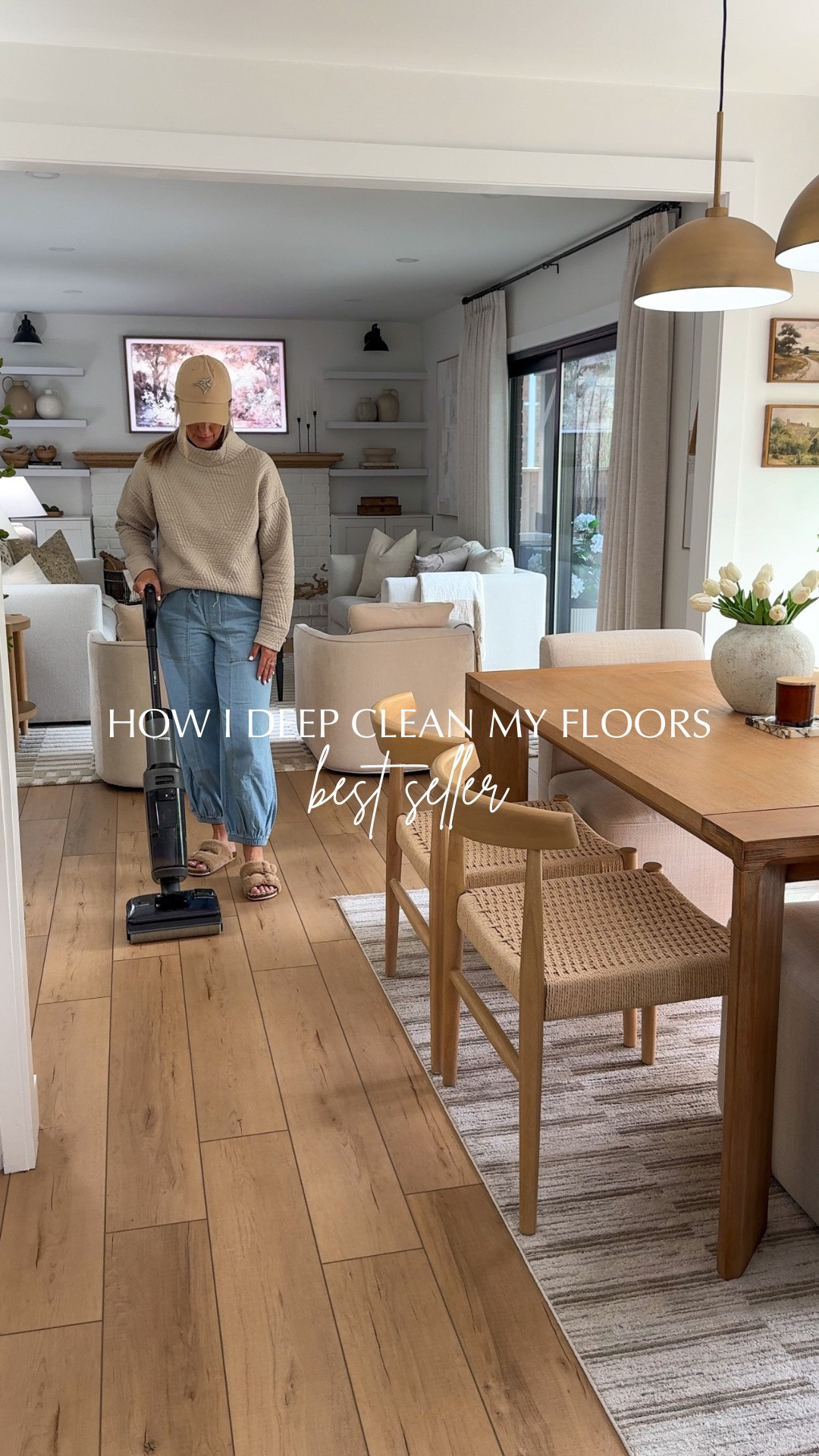 How I deep clean my floors🙌🏼

My wet/dry vacuum cleaner! If you don’t have one of these yet, what are you waiting for? It is one of my best sellers for a reason! It really works👏🏼

✨Use my code: TYHMI6PD to save $✨

•wet/ dry vacuum cleaner
•up to 50 minutes run time
•innovative technology that cleans daily messes with constant clean brush washing
•safe on lvp, tile, hardwood and carpet 
•dual block anti-tangle design
•edge to edge cleaning
•180° lay flat design 
•360° smooth drive
•flash-dry self cleaning system 
•base station cleans, dries and charges

#LTKhome