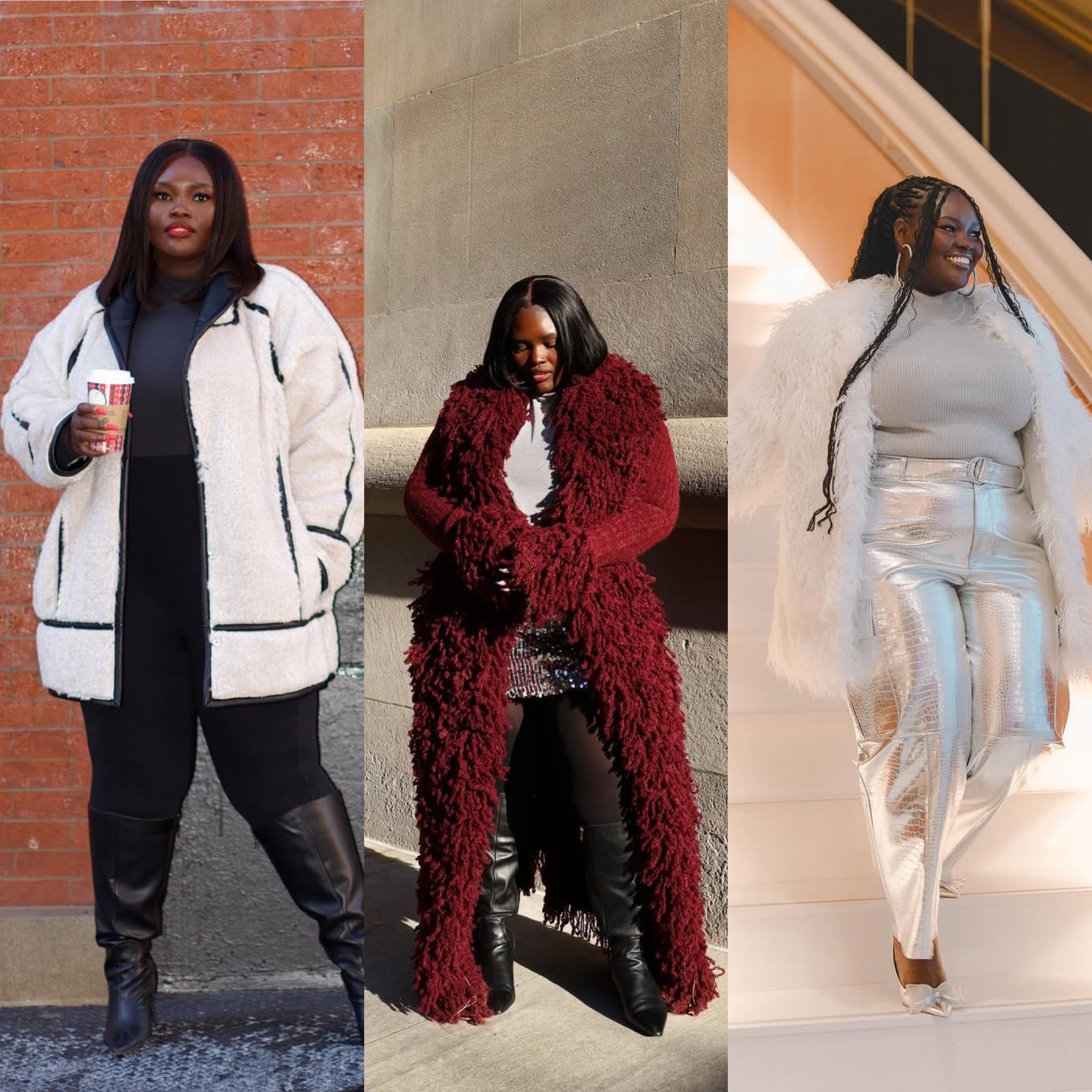 Winter coat must haves that are plus size friendly 🧥✨

A few of my favorite coats to wear during the winter! Not all of the coats are in stock so I linked some similar ones as well! 

#LTKHoliday #LTKSaleAlert #LTKPlusSize