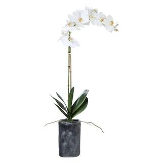 Uttermost Eponine White Orchid - Overstock - 32195986 | Bed Bath & Beyond