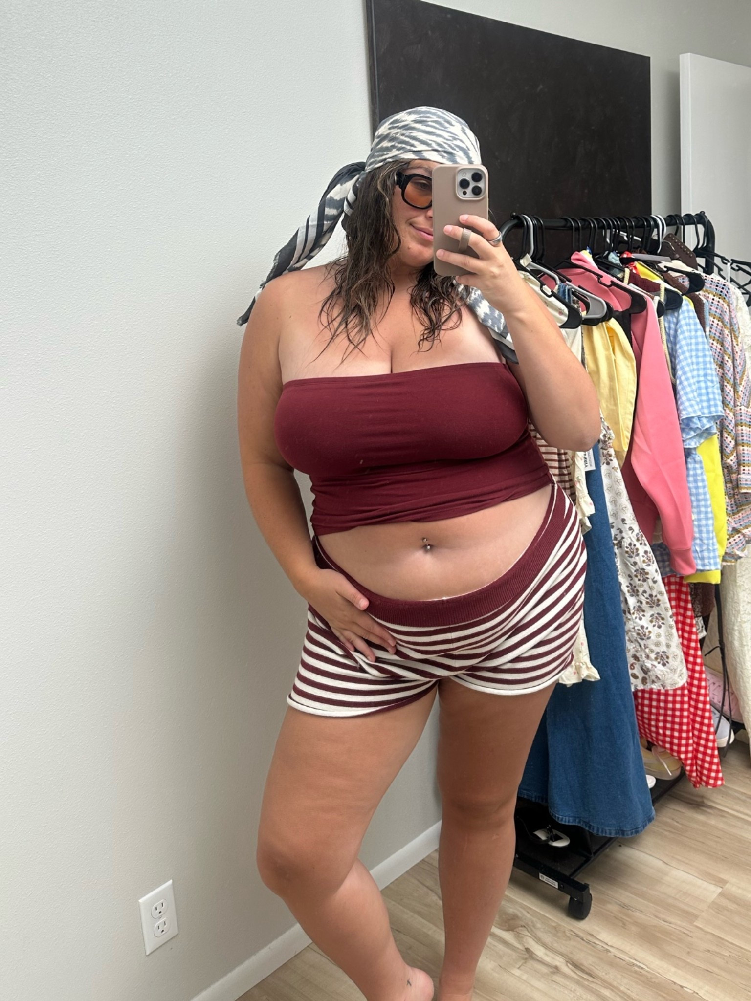 Aerie outfit. Plus size and pregnant. Summer style. Size XXL

#LTKBump #LTKSeasonal #LTKPlusSize