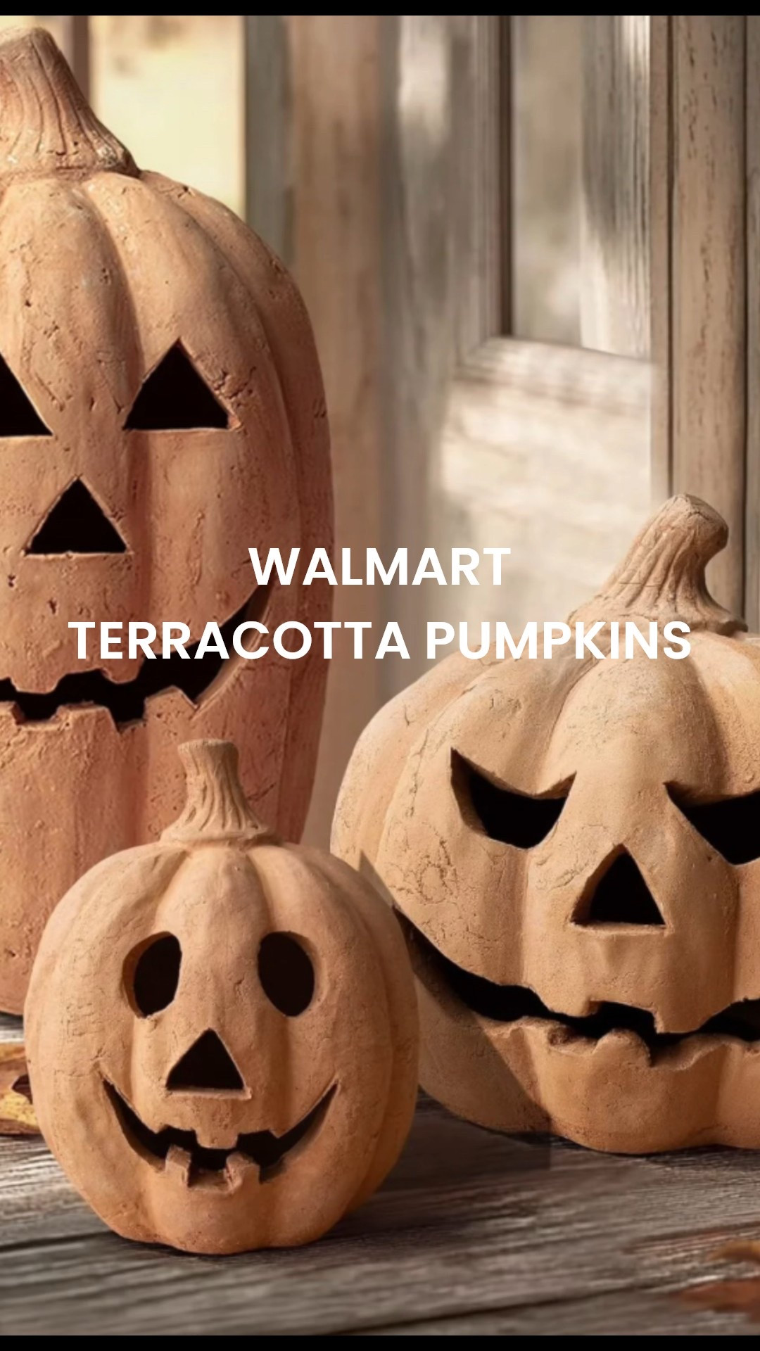 These Walmart terracotta pumpkins are a great look for less 🍂 
Snag them soon and take advantage of the summerween trend 🎃 

#LTKHome #LTKFindsUnder50 #LTKSeasonal