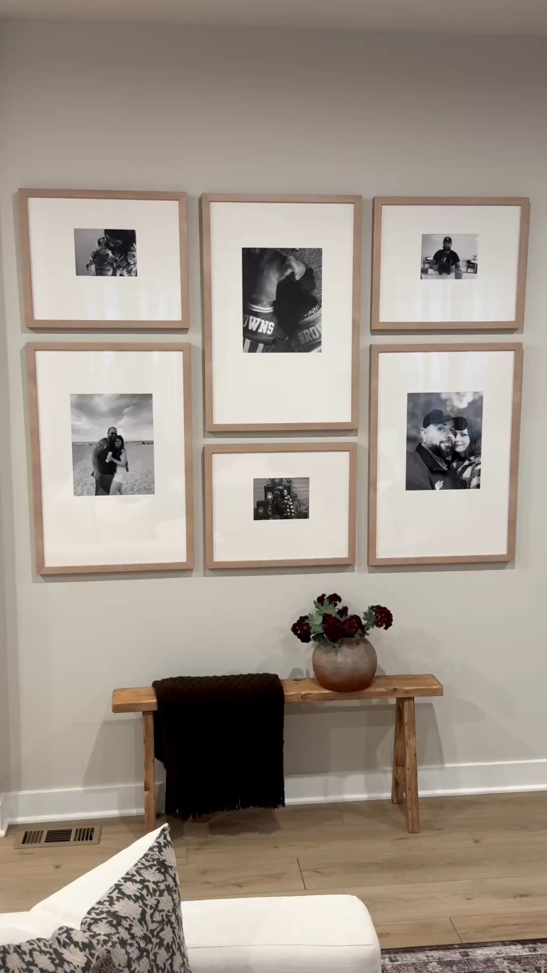 Gallery wall, wood frames, frameology, picture frames, gallery wall template

#LTKSaleAlert #LTKHome #LTKOver40