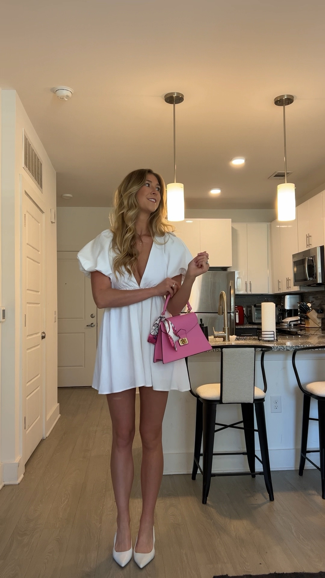 white dress, white kitten heels, pink italian leather bag, black cowboy boots, new balance 480 sneakers, yankees hat, saddle bag

#LTKitbag #LTKstyletip #LTKfindsunder100