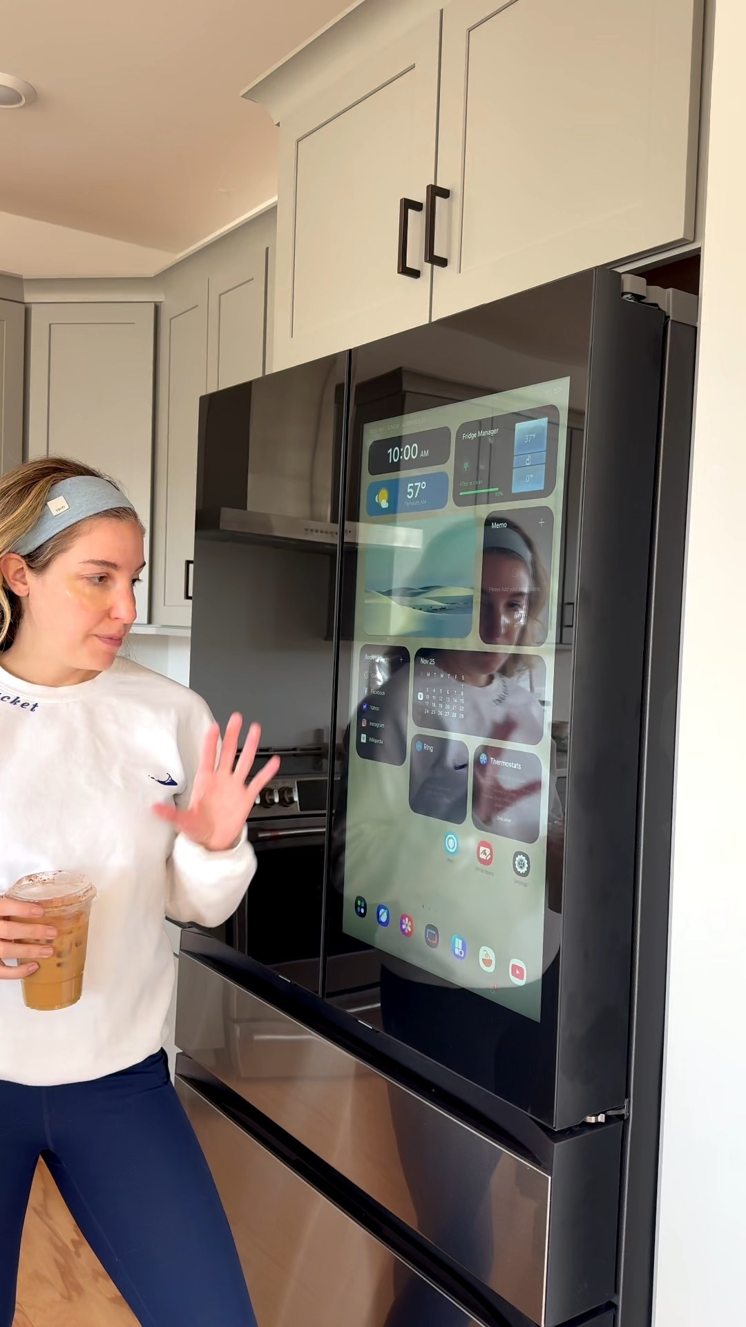 Samsung Bespoke Smart Fridge with AI Technology! We are obsessed. 

#LTKHoliday #LTKFamily #LTKHome